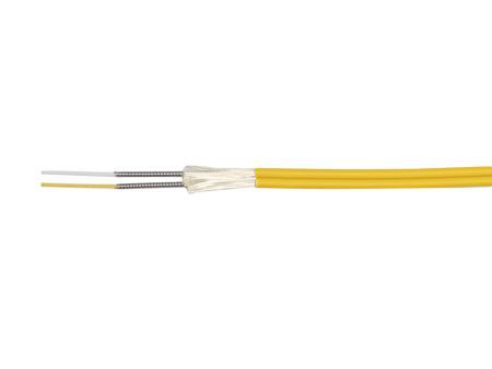Kabel światłowodowy 02x9/125 G.652.D ADX zbrojony duplex 2.85 żółty