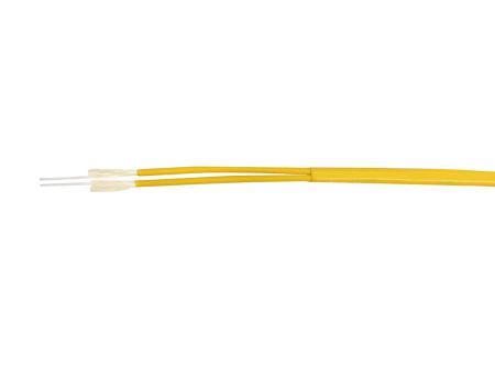 Kabel światłowodowy 02x9/125 G.652.D Heavy Duplex patchcordy 2.0 żółty