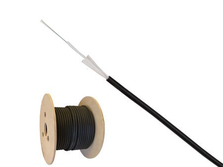 Kabel światłowodowy 04x50/125 OM3 A/I-DQ(ZN)H (SL-ZH) - uniwersalny jednotubowy, śr. 6.0mm, 1300N