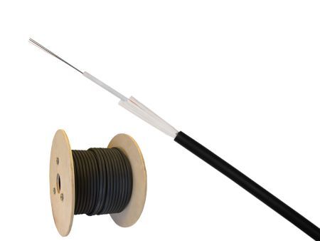 Kabel światłowodowy 04x50/125 OM4 KDP AR02, uniwersalny jednotubowy, wzmocniony, śr. 6.5mm, 2000N