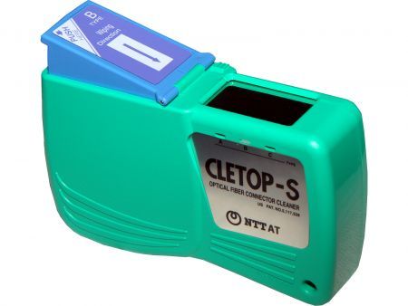 Kaseta do czyszczenia złączy Cletop-S typ B - 1-slot (SC, FC, ST, LC, MU, MPO bez pinów)