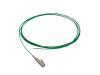 Pigtail LC/UPC 62,5/125 2m, easy-strip, zielony