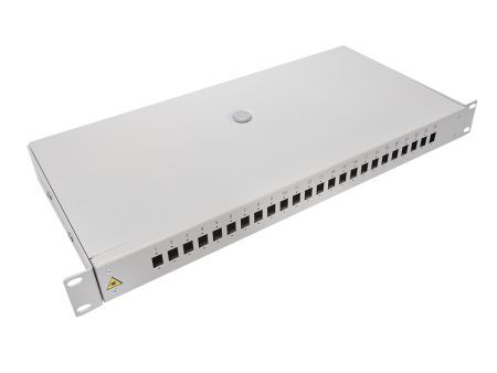 Przełącznica panelowa 24xSC simplex (LC duplex, E2000), 19'' 1U, DATAline