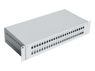 Przełącznica panelowa 48xSC simplex (LC duplex, E2000), 19'' 2U, DATAline